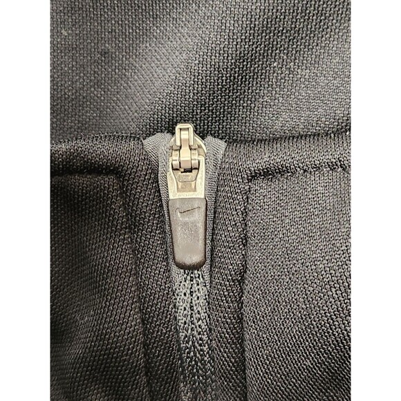 Nike Running Shirt Men's L Black Gray Long Sleeve‎ 1/4 Zip Pullover Dri-Fit - Picture 7 of 9